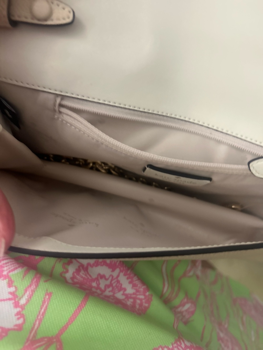 NWOT KATE SPADE floral appliqué crossbody bag. - Picture 8 of 16